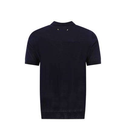 MAYFEYR - Golden Goose - Merino Wool Button Down Polo Shirt - GMP01412P00104150501