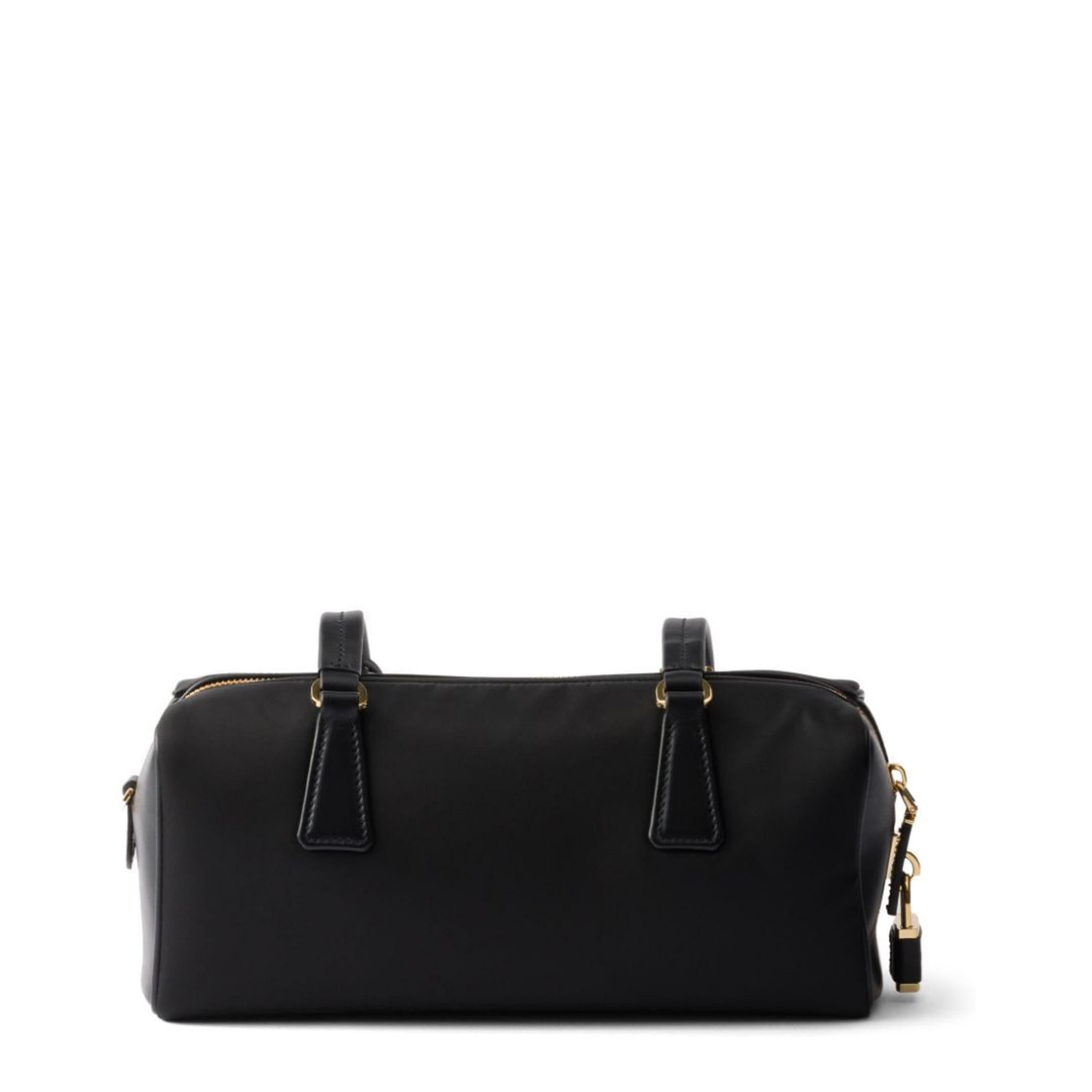 MAYFEYR - Prada - Re-Nylon And Leather Medium Top-Handle Bag With Padlock - 1BB127VODO2C8Q