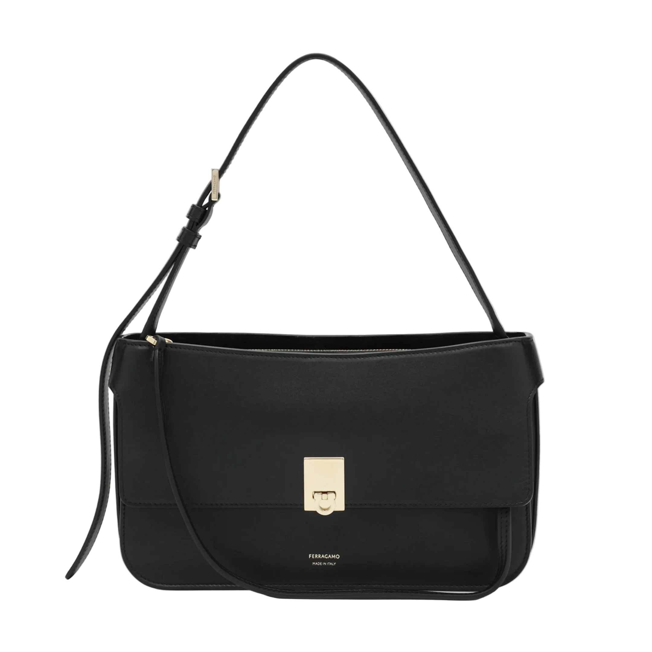 MAYFEYR - Ferragamo - Cara Xs Black Bag - 0797350LENR