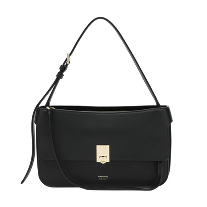 MAYFEYR - Ferragamo - Cara Xs Black Bag - 0797350LENR
