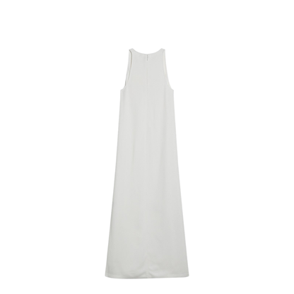 MAYFEYR - Toteme - White Sleeveless Midi Dress - 243-WRD4142FB0240070