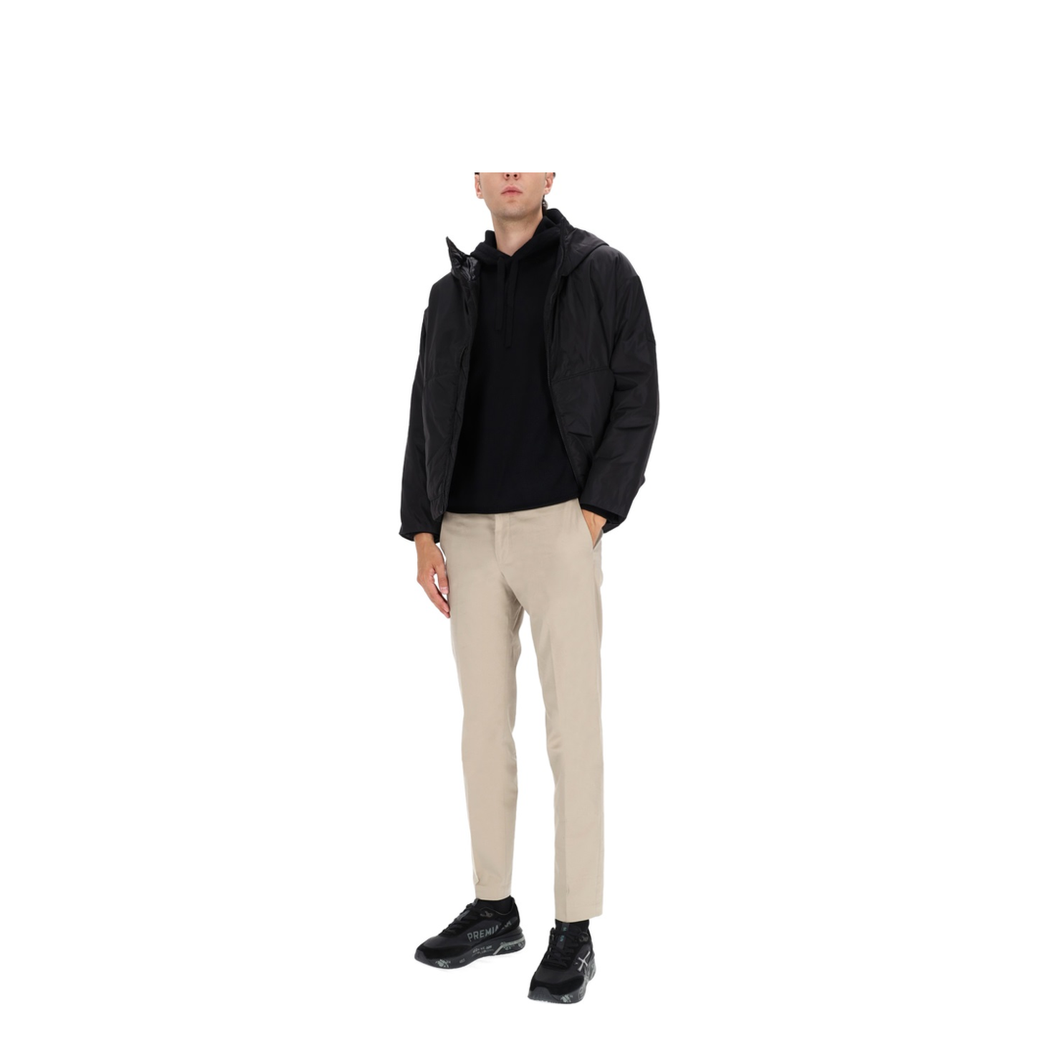 MAYFEYR - PREMIATA - Hooded Jacket - PA1023BLACK