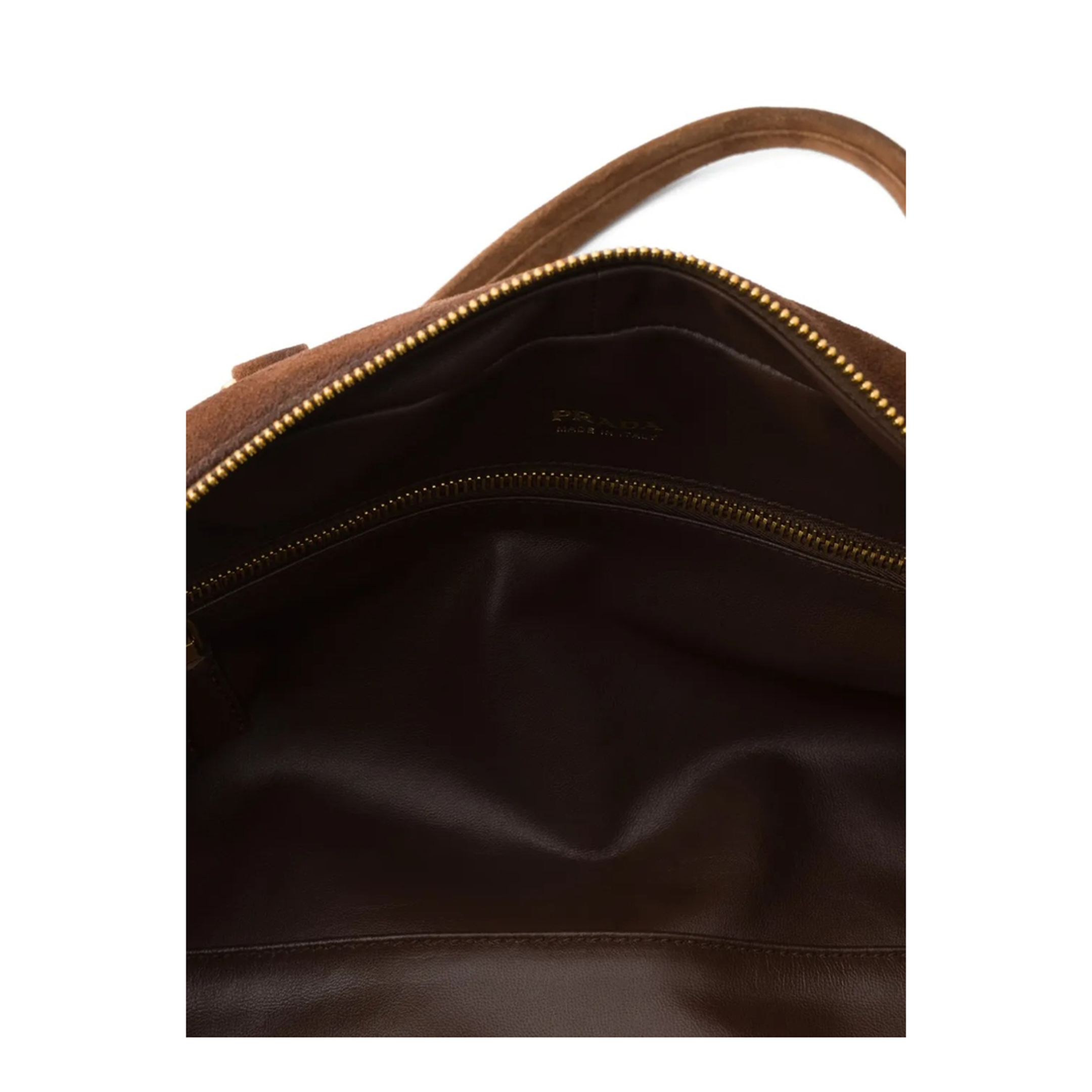 MAYFEYR - Prada - Bowling Medium Suede Bag - 1BB145VOOO2HMY