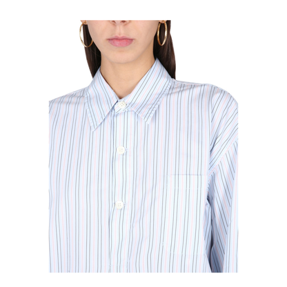 Shirt With Stripe Pattern