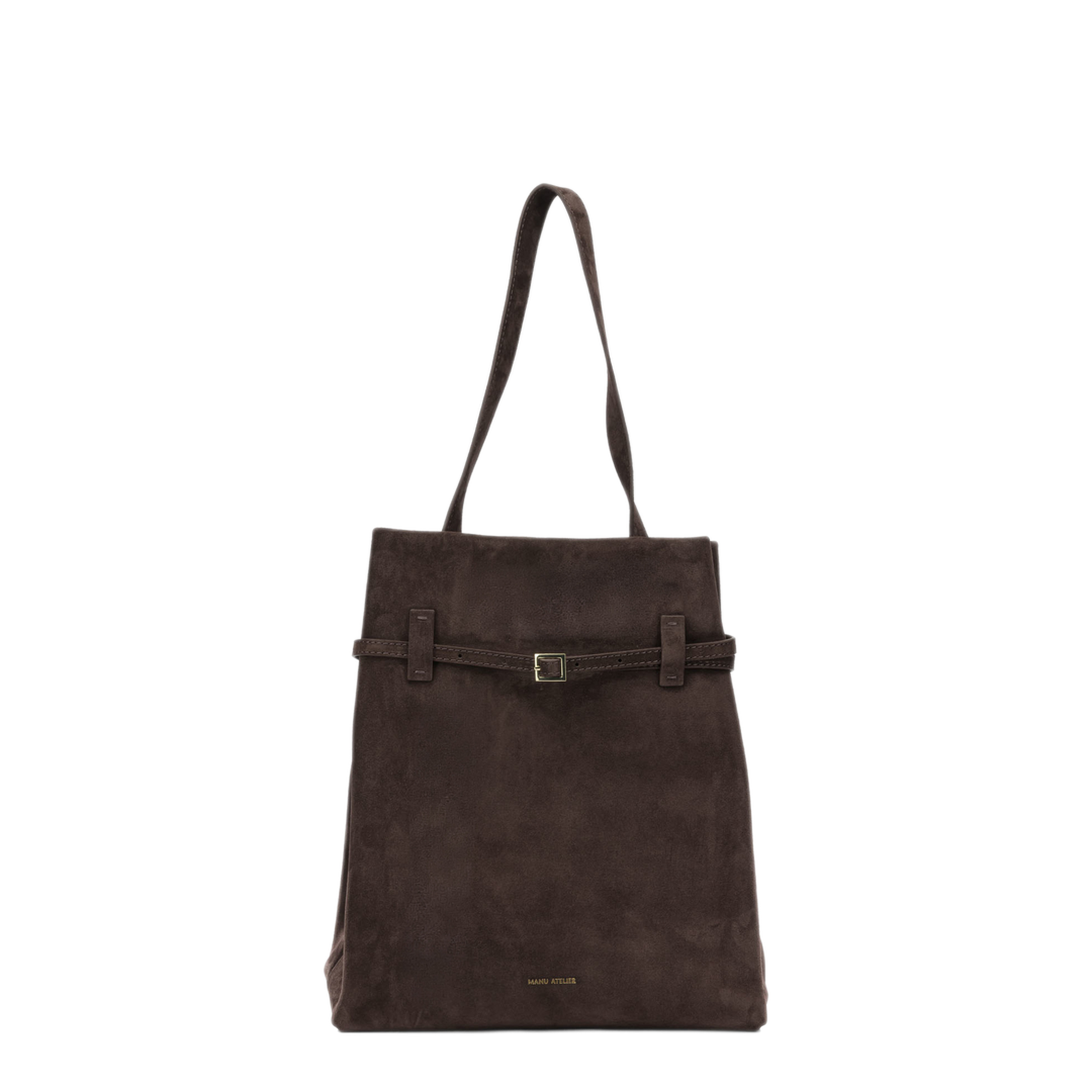 MAYFEYR - Manu Atelier - Tote Du Jour Medium Shoulder Bag - 2024344TOTEDUJOURDEEPBROWN
