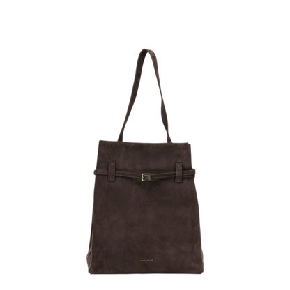 MAYFEYR - Manu Atelier - Tote Du Jour Medium Shoulder Bag - 2024344TOTEDUJOURDEEPBROWN