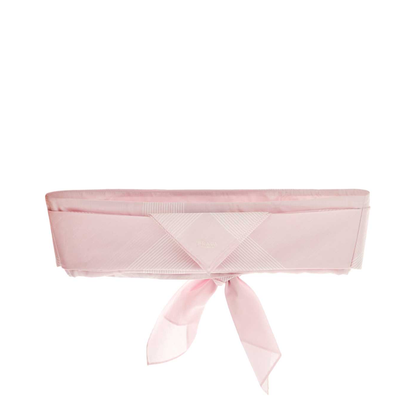 MAYFEYR - Prada - Pastel Pink Cotton Crop Top - P918MRSOOO14ZQF0E18