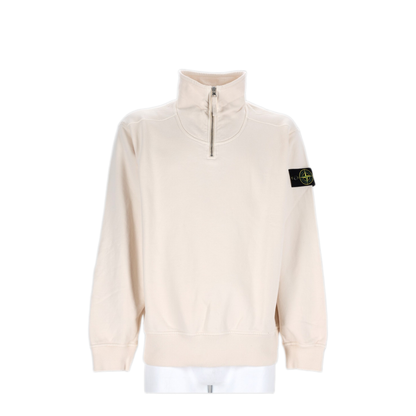 Ivory Cotton Sweatshirt