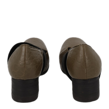 MAYFEYR - Uma Wang - Calf Leather Military Green Flats - US9118UW480