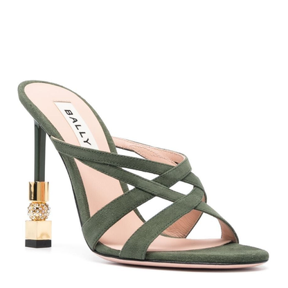 High-Heel Mule Sandals