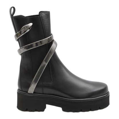 MAYFEYR - Rene Caovilla - Juniper 45 Biker Boots - C123190450001NE03