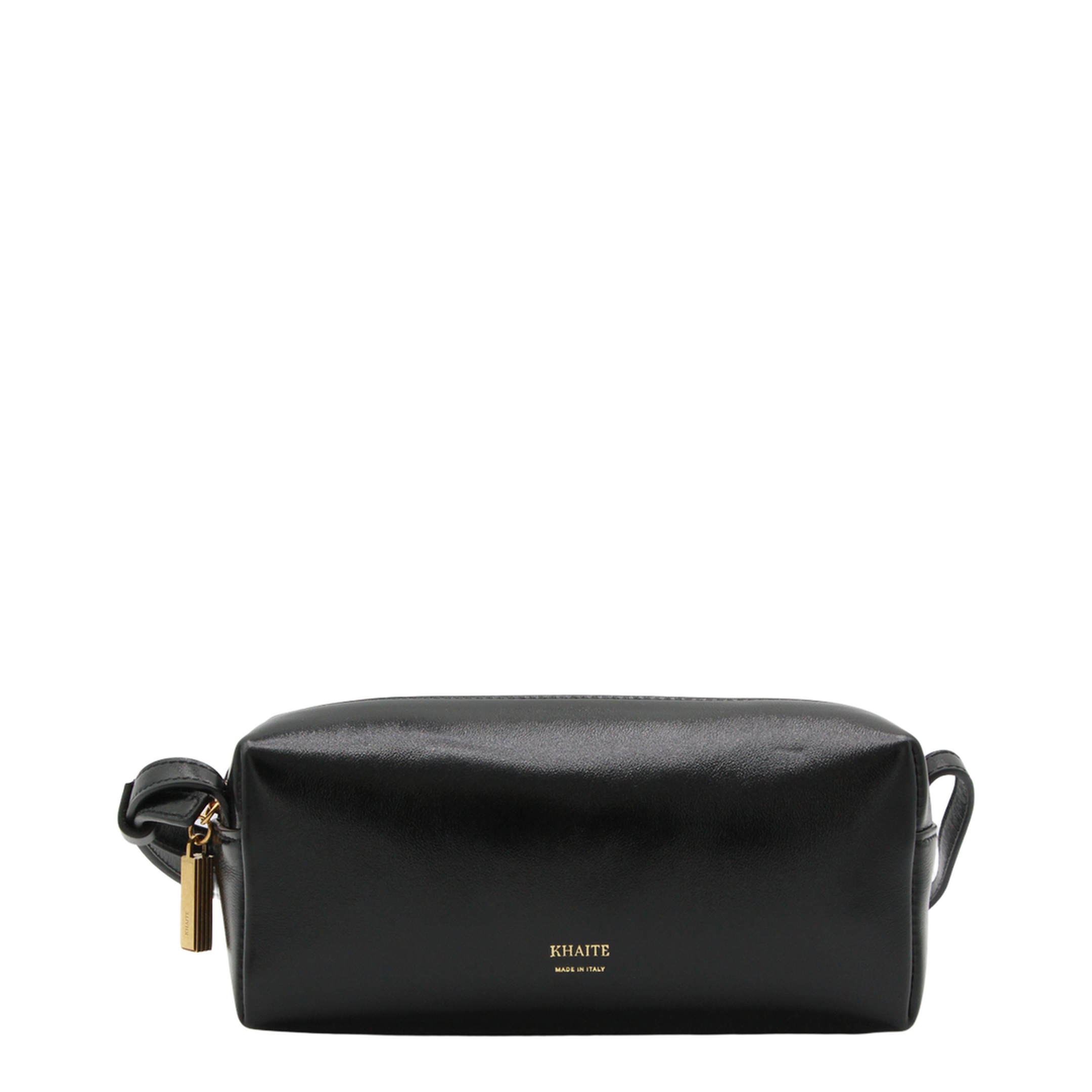 Kye Mini Calf Leather Crossbody - Black
