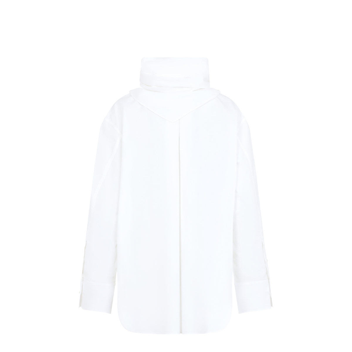 MAYFEYR - CARVEN - White Scarf Shirt - 6262K21008N000
