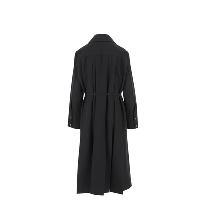Wool Coat with Belt