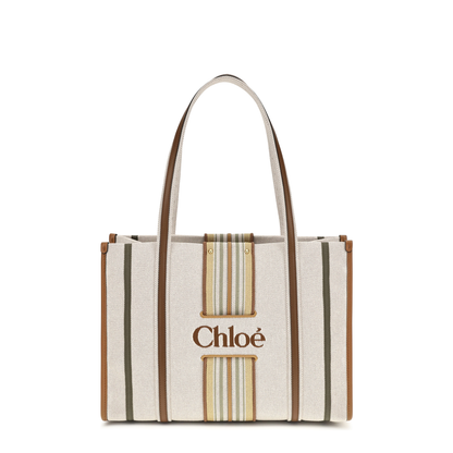 MAYFEYR - Chloè - Woody Loop Canvas Tote Bag - CH26WS935T77