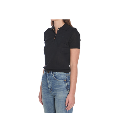 Polo Shirt with Embroidered Logo