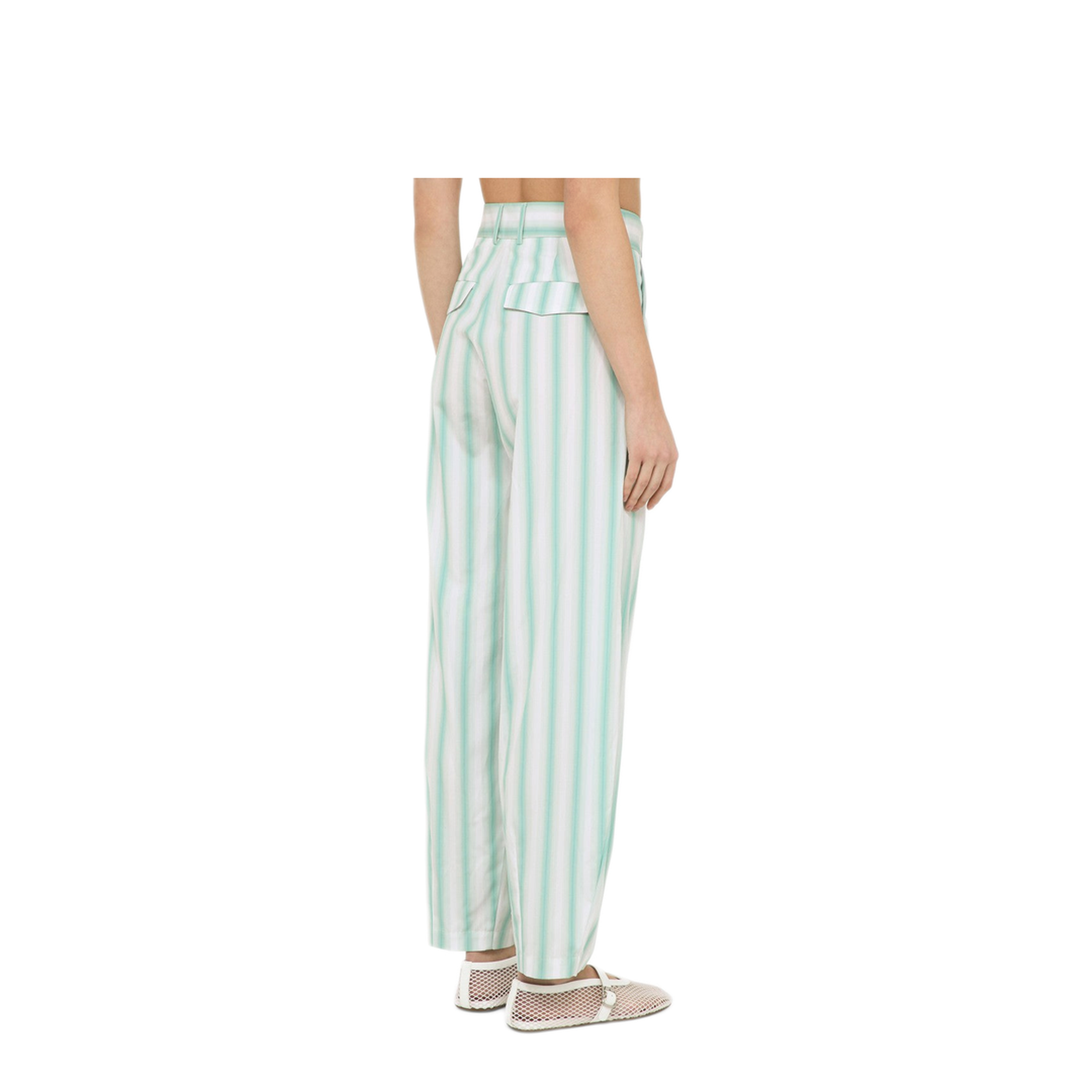 MAYFEYR - Margaux Lonnberg - Beatty Striped Cotton Trousers - BEATTYVIGT