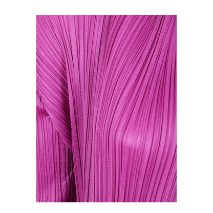 Pleated Long Sleeve Top