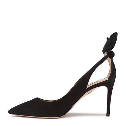 Bowtie Pump Black 85