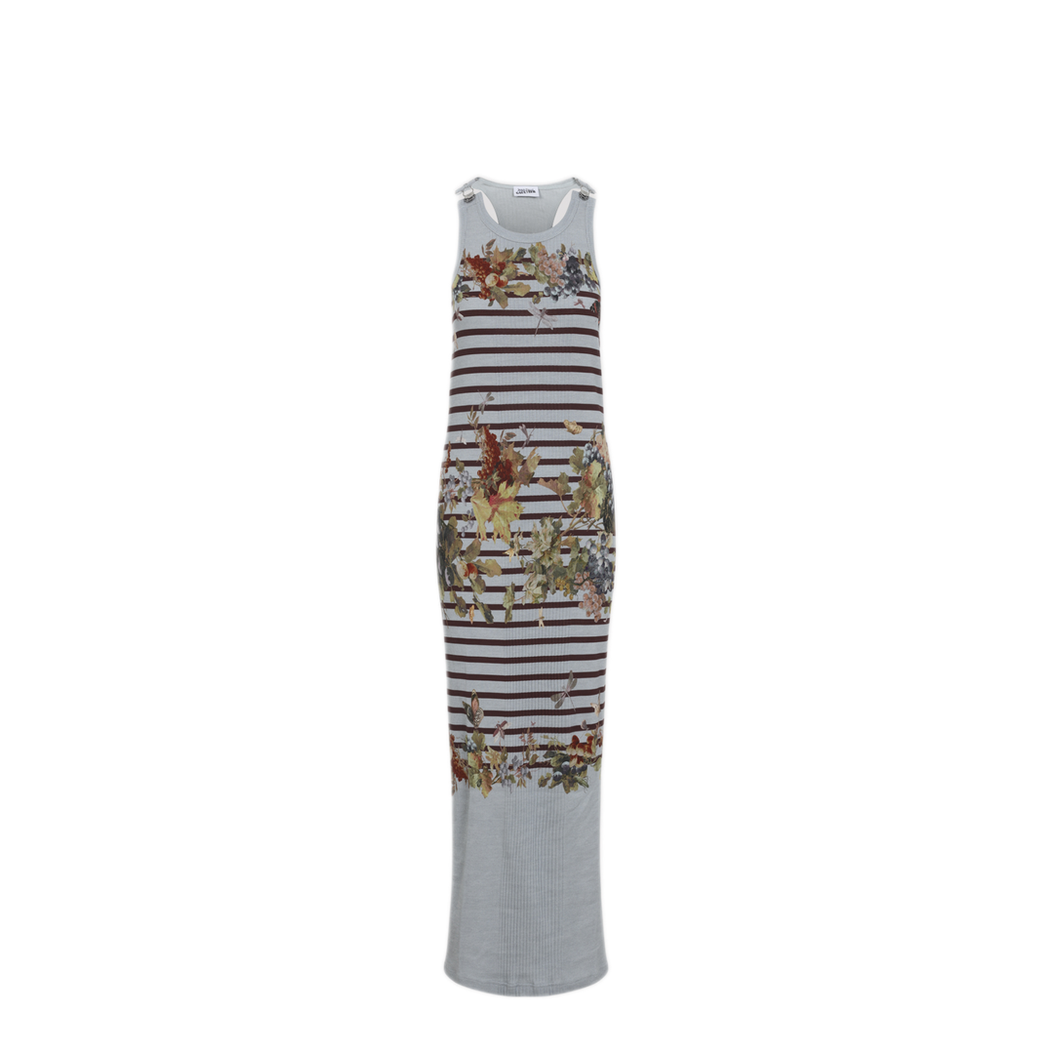 MAYFEYR - Jean Paul Gaultier - Mariniere Grape Long Dress - 2601WDR120J041P5690