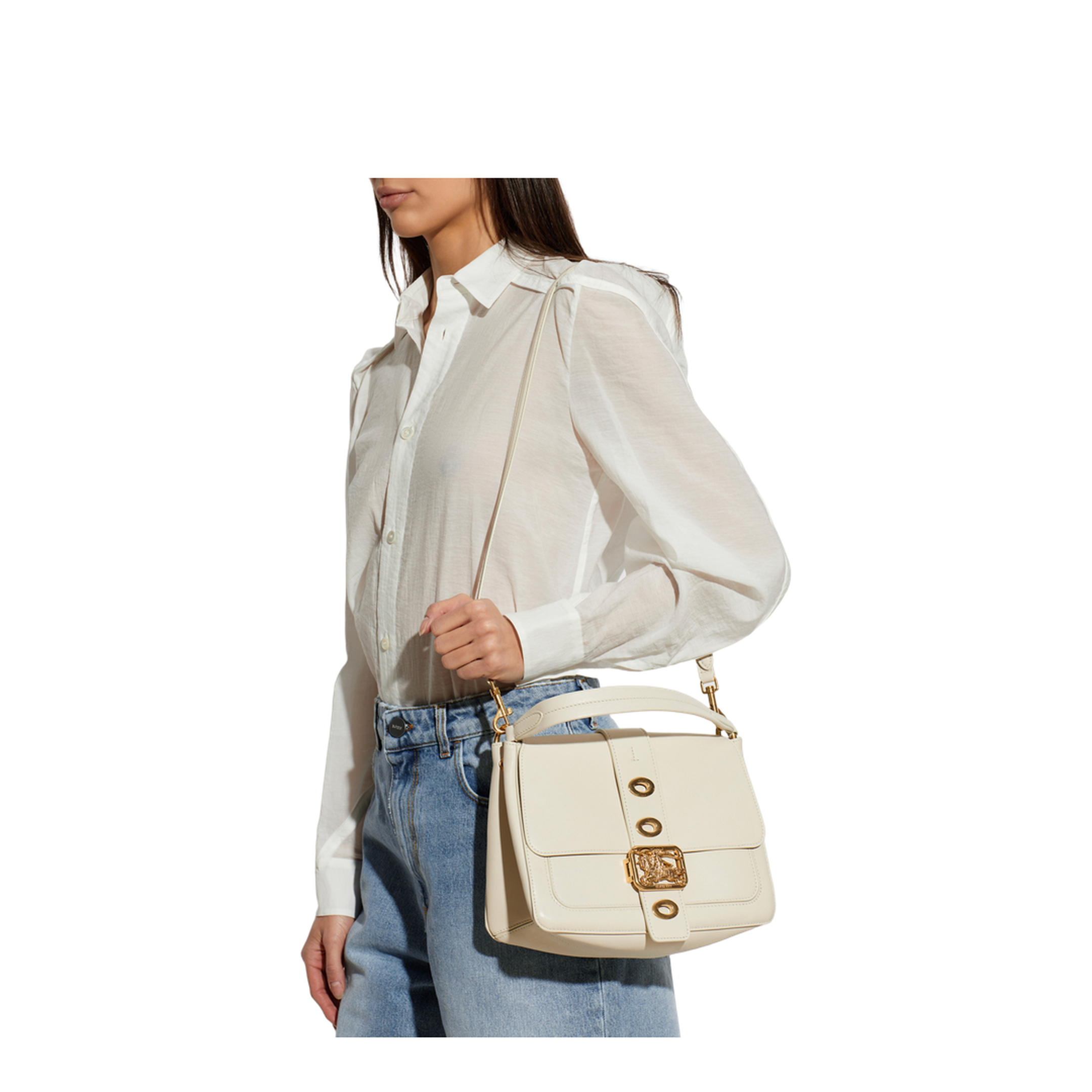 MAYFEYR - Burberry - Rider Small Handbag - 8125210B7348SOAP