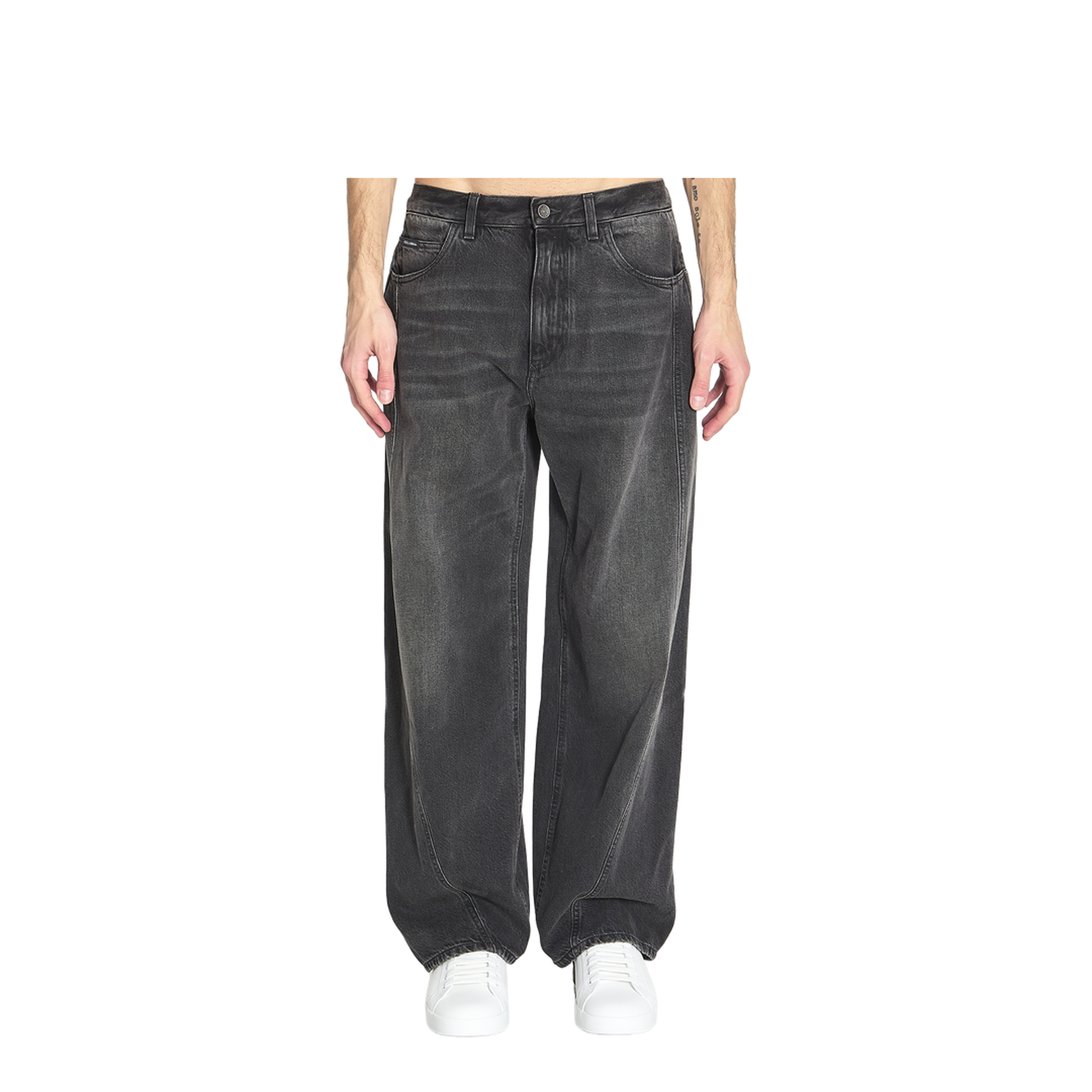 D&G DOLCE & GABBANA faded denim デニム ドルガバ Dolce & Gabbana Faded Denim Jeans – MAYFEYR