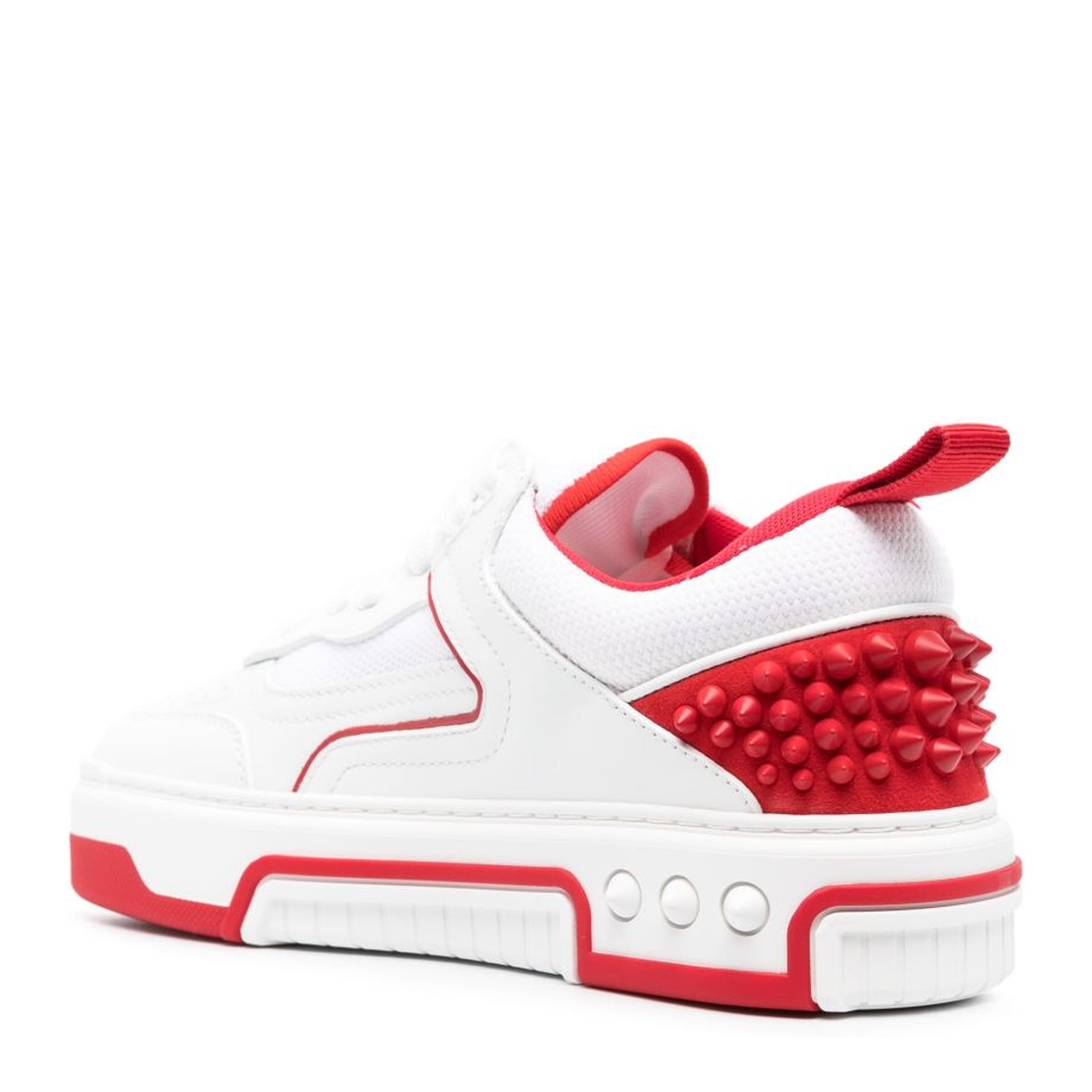 Spike Stud Detailing Lace-Up Shoes
