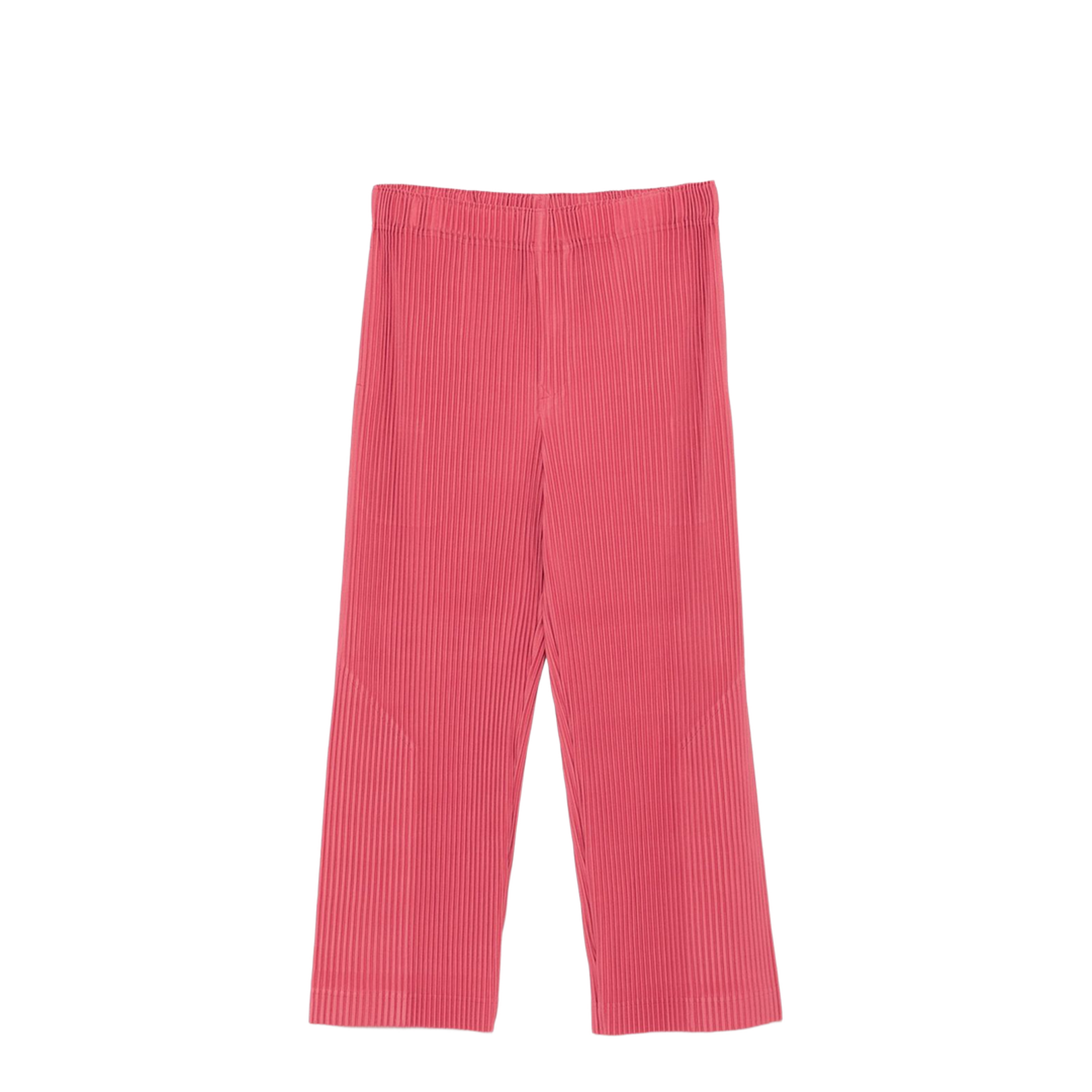 Raspberry Pink Concealed Front Button Fastening Trousers