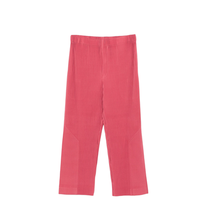 Raspberry Pink Concealed Front Button Fastening Trousers