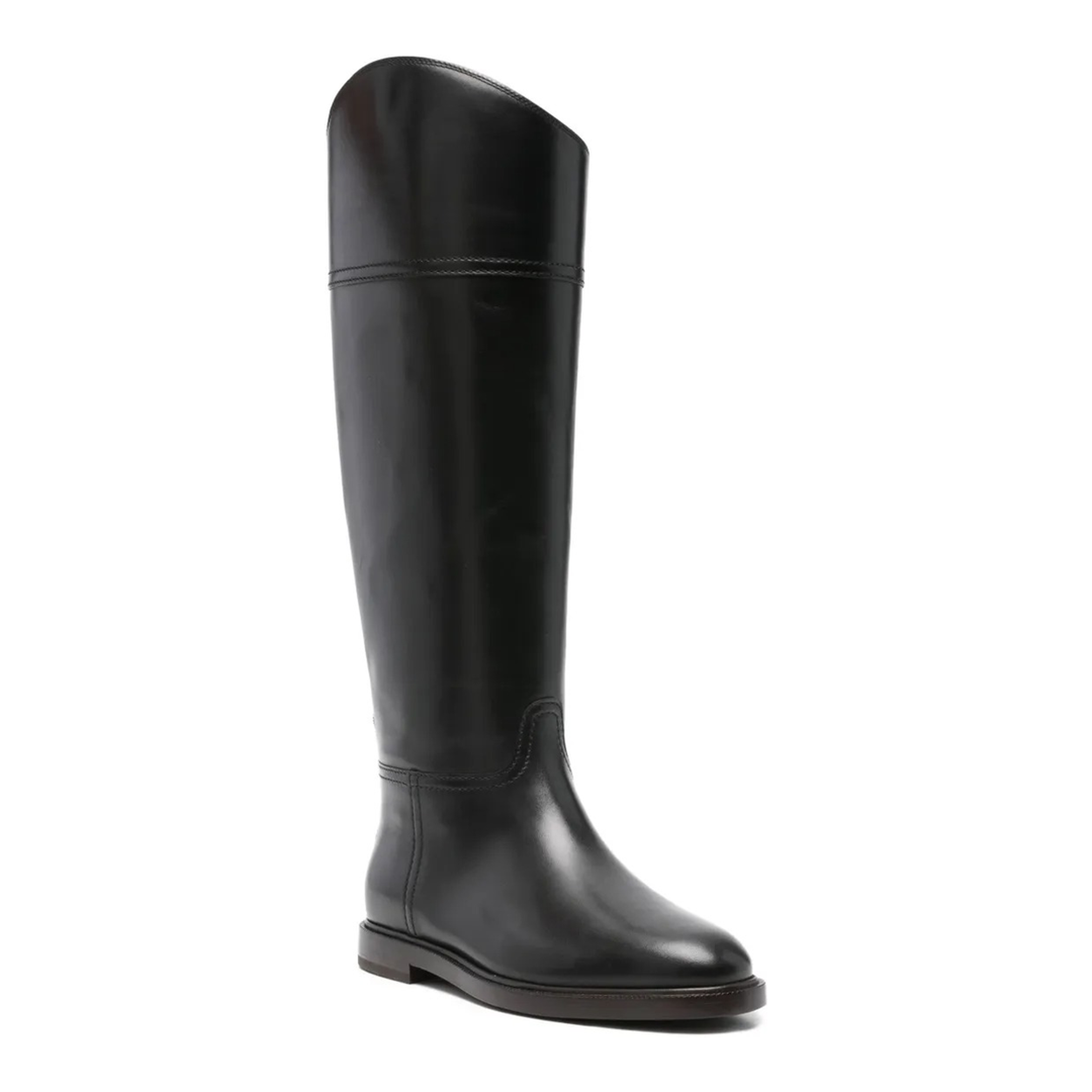 MAYFEYR - Brunello Cucinelli - Leather High Riding Boots - MZOLC3039