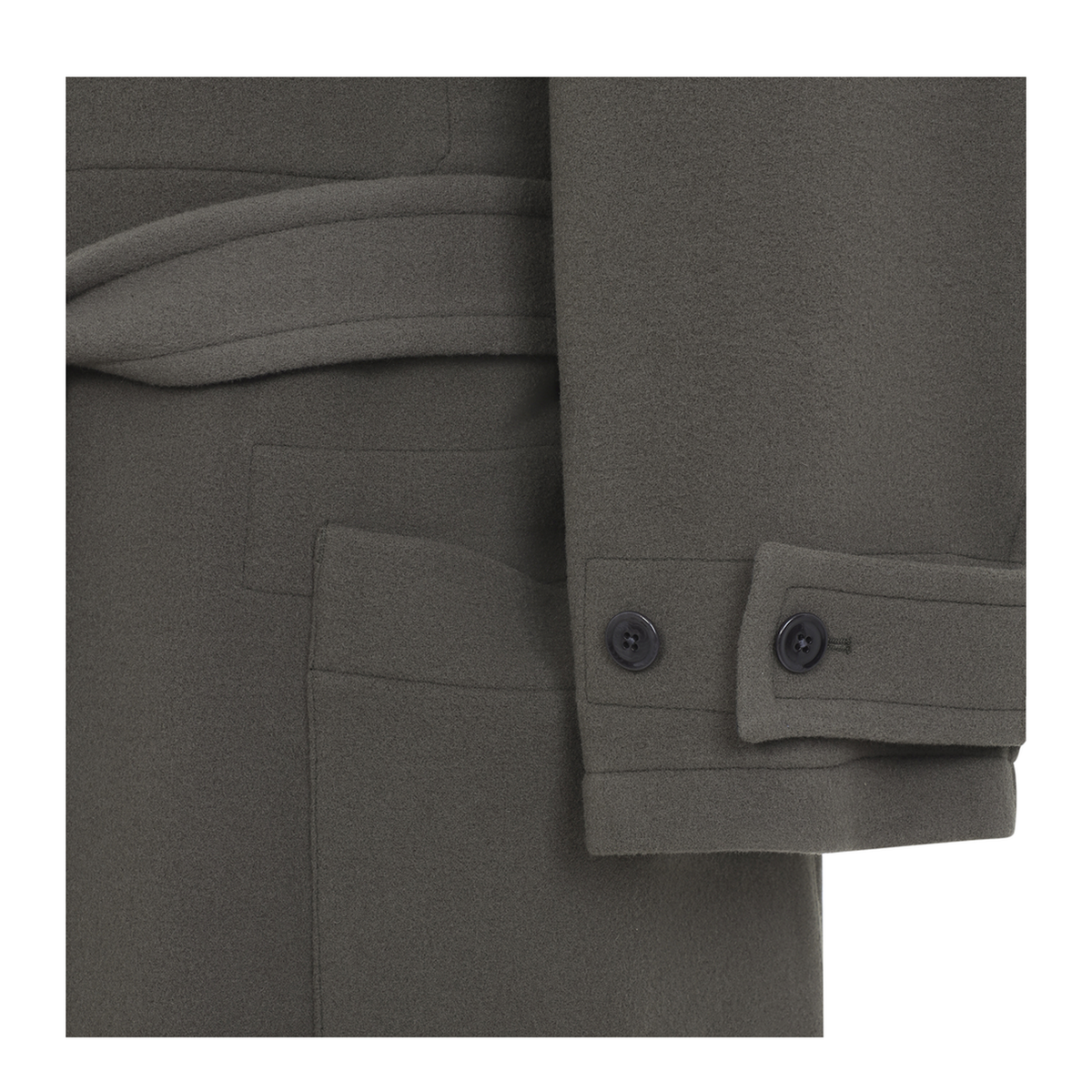 MAYFEYR - Lemaire - Wrap Wool Coat - CO1037LF1116GR610
