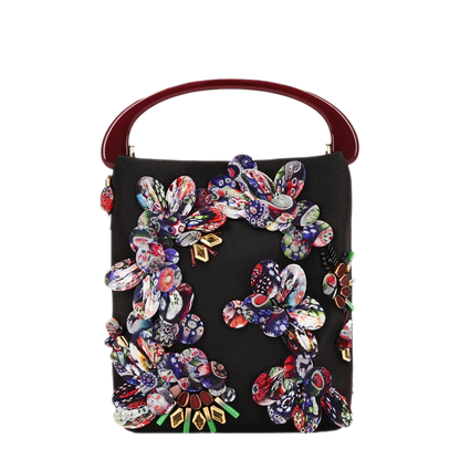 MAYFEYR - Dries Van Noten - Micro Handbag With Floral Embroidery - 01315070900900