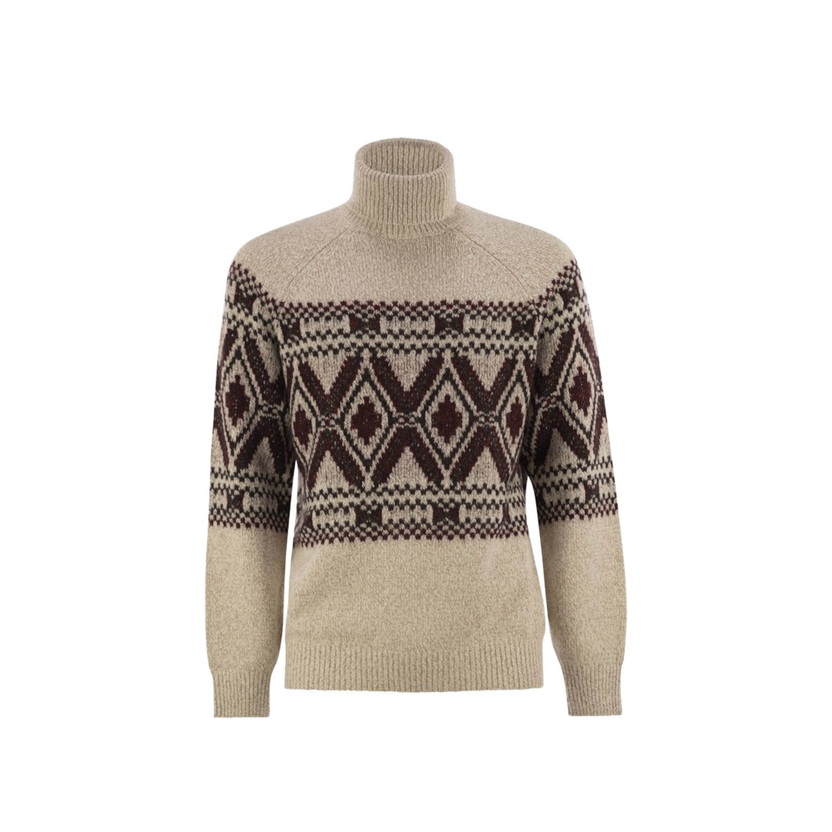 Geometric Jacquard Sweater