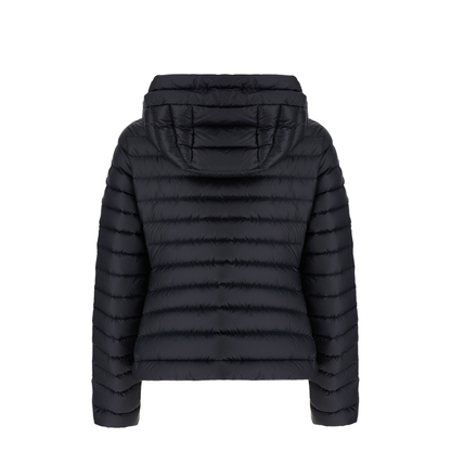 Midnight Blue Nylon Ige Down Jacket