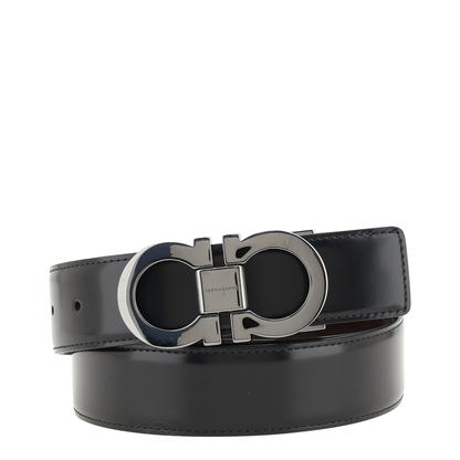 MAYFEYR - Ferragamo - Gancini Reversible Belt - 644557001