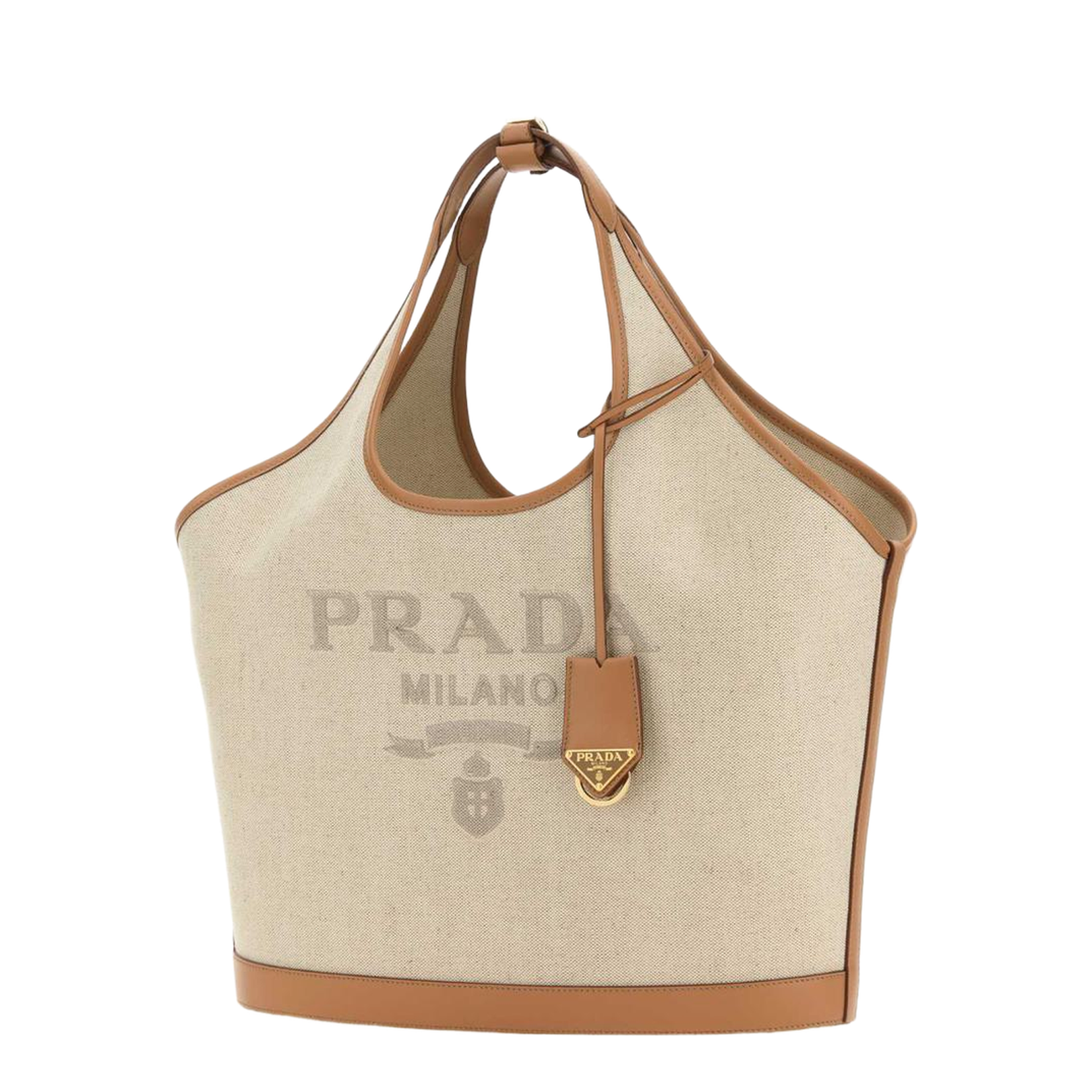 Sand Canvas Handbag