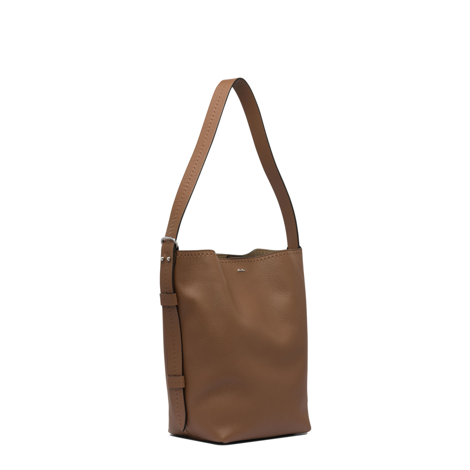 Brown Cow Leather Shoulder Bag