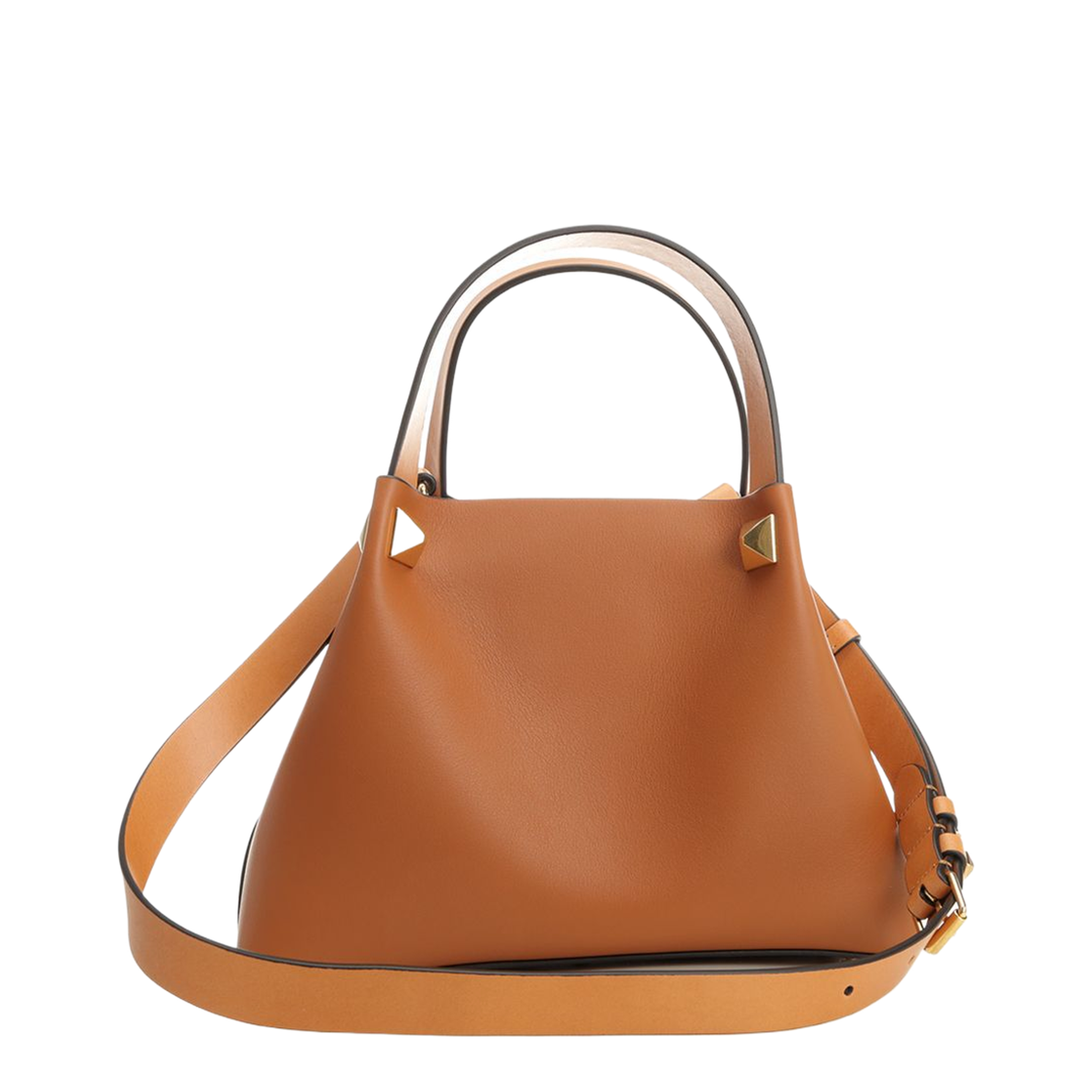 Small Tote Vlogo Signature Vitello Macro Stud