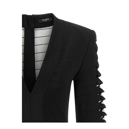 Cut-Out Dress Black