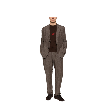 MAYFEYR - Emporio Armani - Trousers Brown - EM004672TE10410O6002