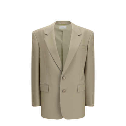 MAYFEYR - Saint Laurent - Single-Breasted Jacket In Wool And Silk - 858458Y7K11