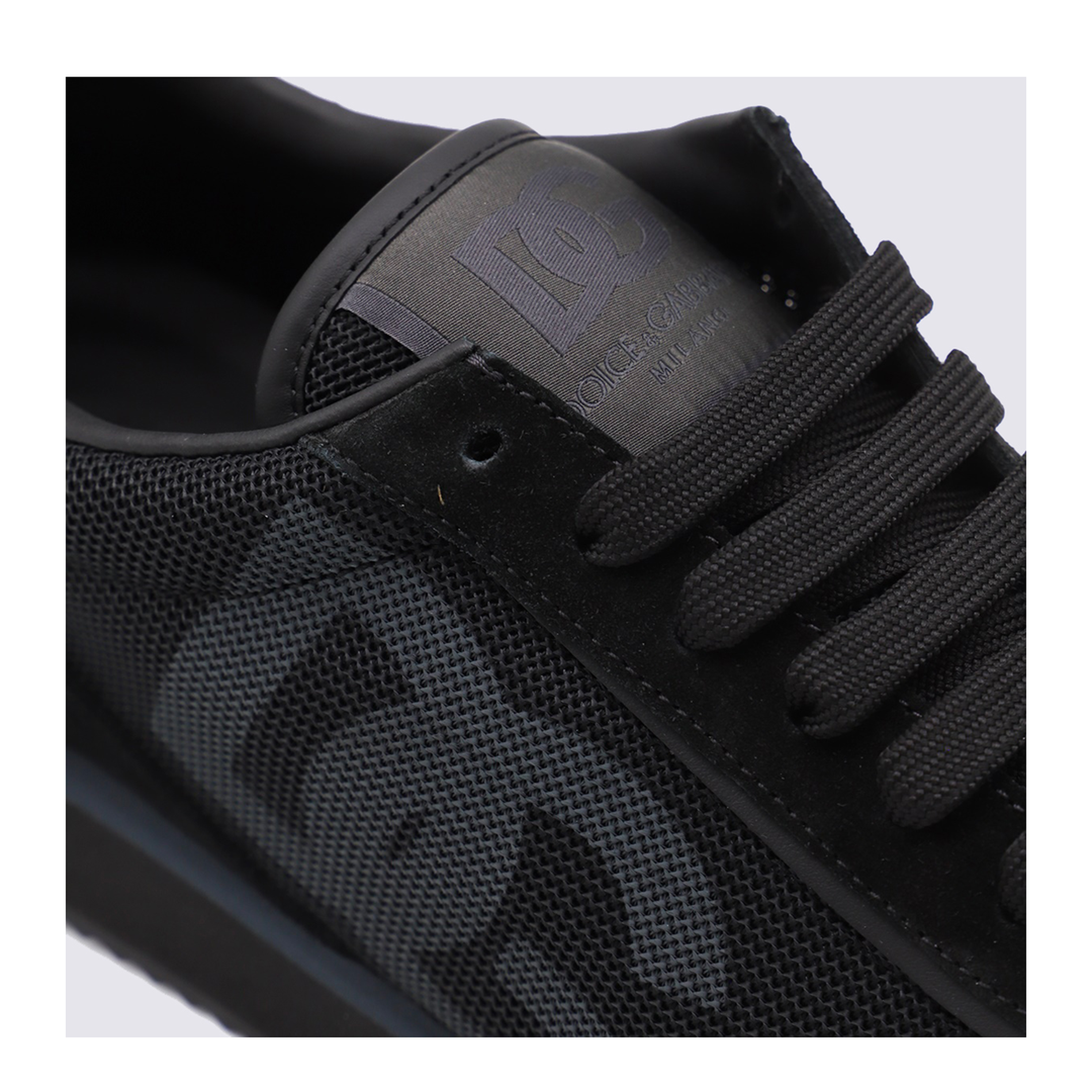 MAYFEYR - Dolce & Gabbana - Mixed-Material Cushion Sneakers - CS2288A53558B956
