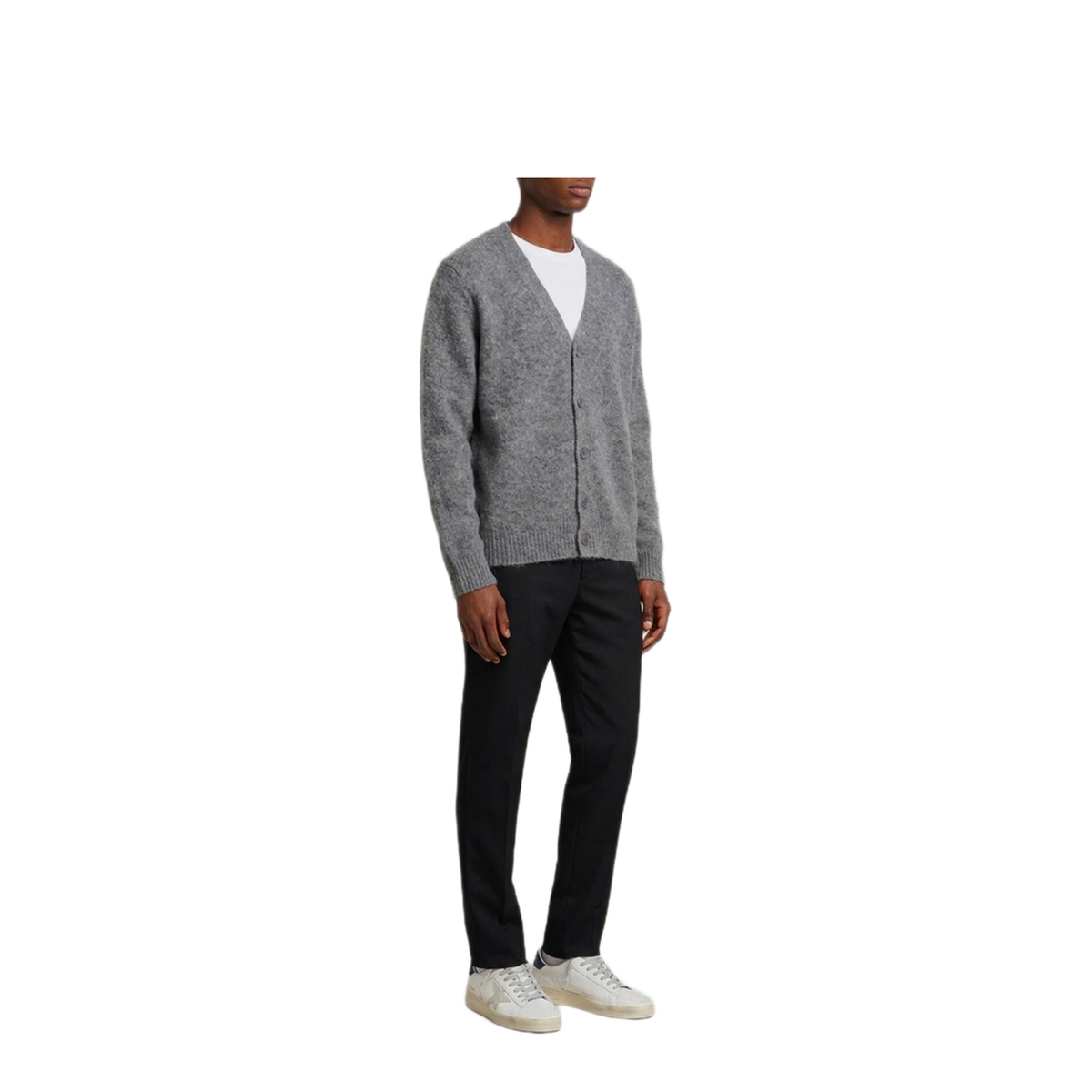 MAYFEYR - Ami Paris - Cardigan Ami De Coeur In Alpaca - HKC397KN0021A189