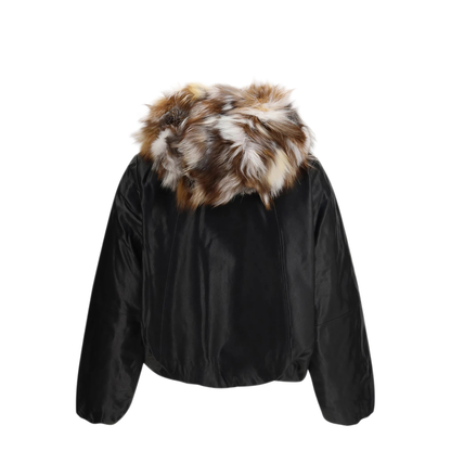 Cardin Jacket With Fur Collar