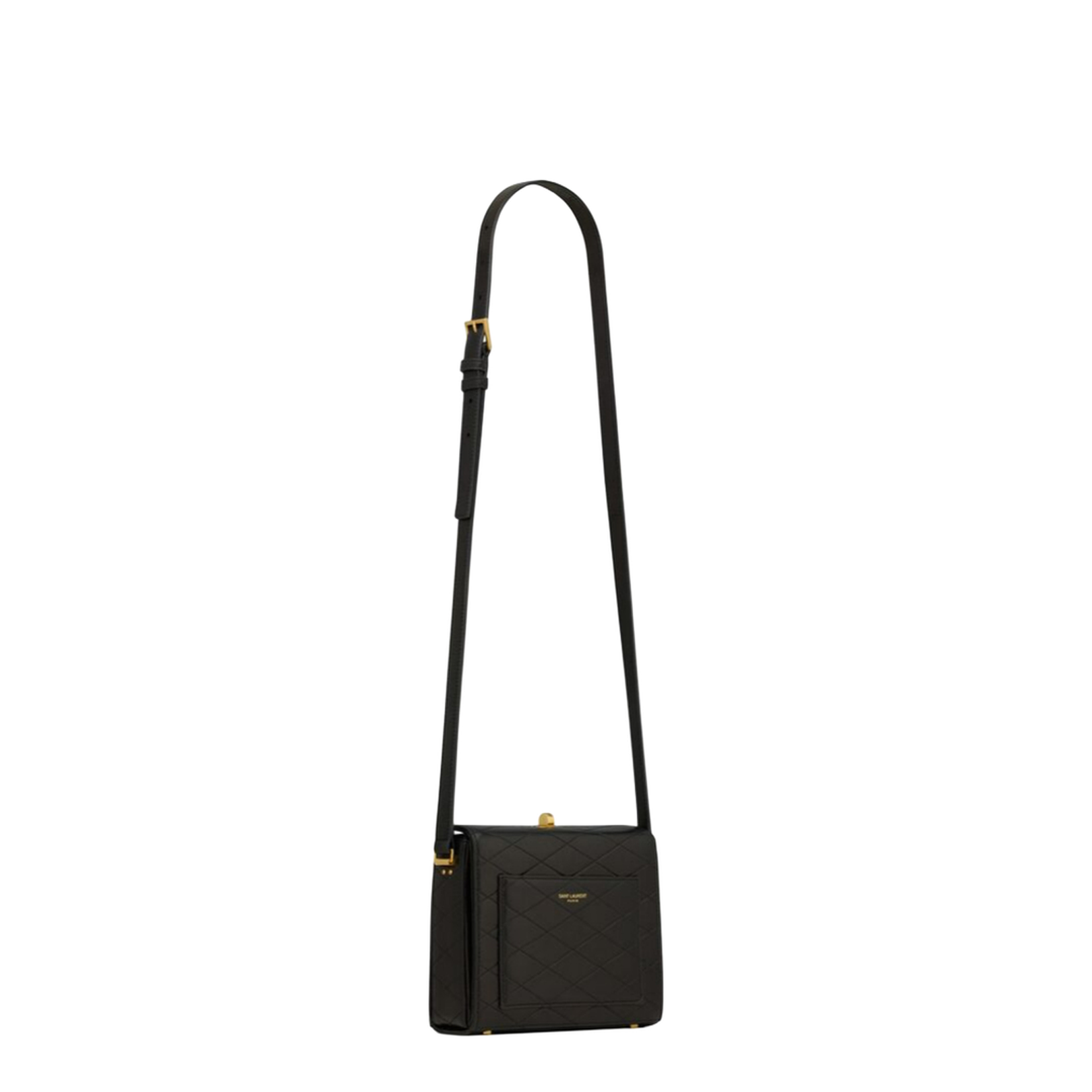 Mini Square Bag in Quilted Lambskin