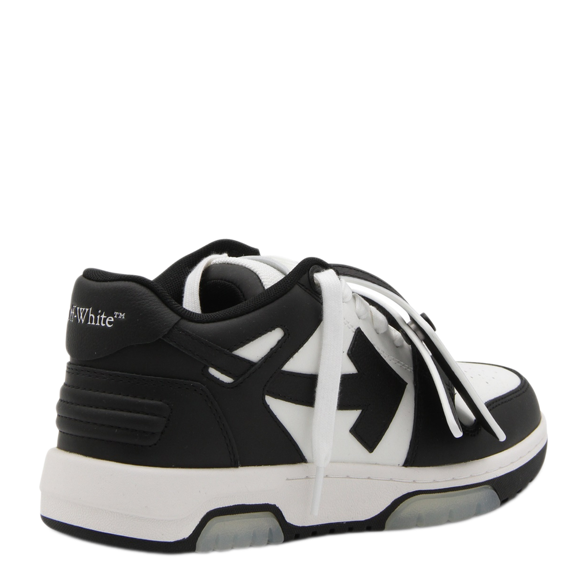 Out Of Office Leather Sneakers - Black