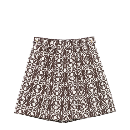 Chocolate Brown Elasticated Waistband Pants