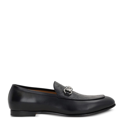 Loafer with Horsebit in Black Leather