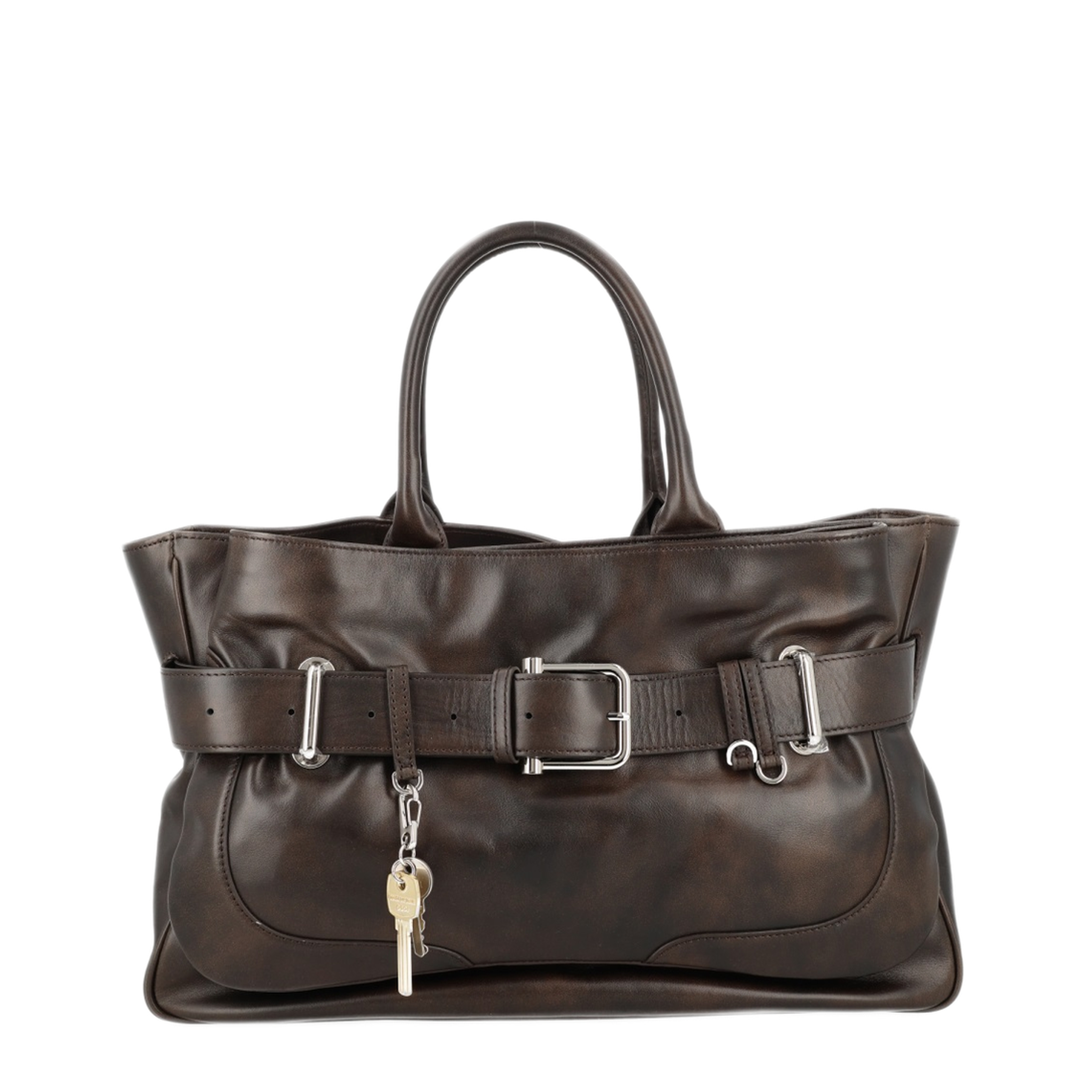 MAYFEYR - OSOI - Borsa Tote Brocle - 25SSB05008107STAINBROWN