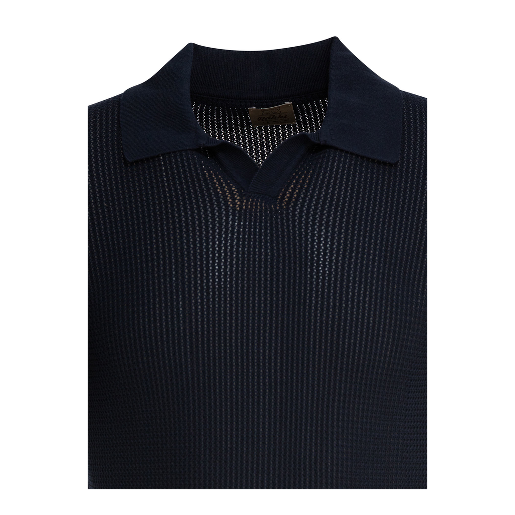MAYFEYR - Rakkì - Mercedes Buttonless Polo Shirt - MERCEDES300BLUNOTTE